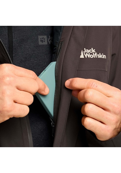 Jack Wolfskın Jack Wolfskin Wisper Ins Erkek Kahverengi Outdoor Ceketi D0108 Kahve