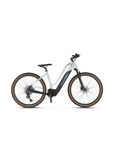 Mosso E-lupra Elektrikli Kadın Dağ Bisiklet 430h Hd 28 Jant 11 Vites Whıte Black Çok Renkli