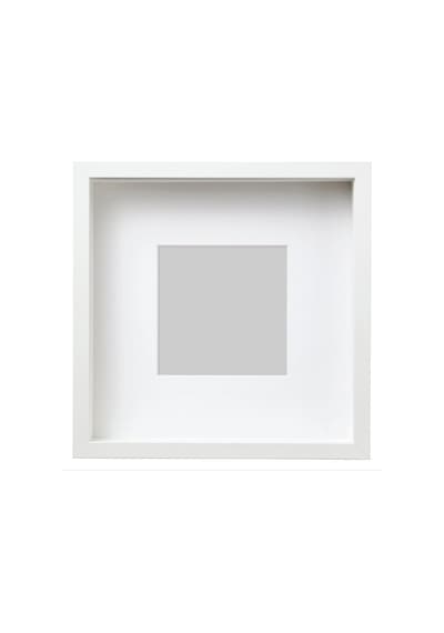 Ikea Sannahed Derin Fotoğraf Çerçevesi 25 X 25 Cm Beyaz
