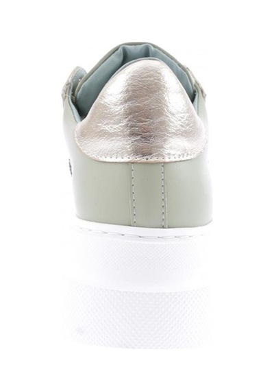 Dgn Es865-23y Kadin Kalin Silver Taşli Sneakers Ayakkabi ES865-2007-R1236 Mint Yeşili