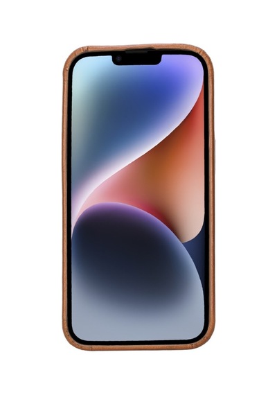 Apple Uyumlu iPhone 15 Deri Arka Kapak Rock Rst2e
