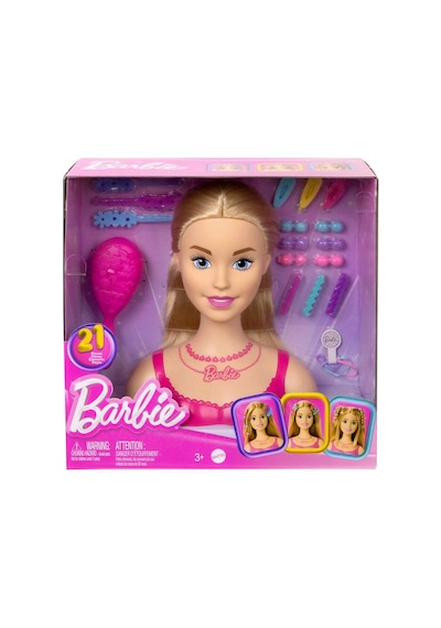 Hmd88 Barbie Saç Tasarımı Büstü - Sarı Saçlı