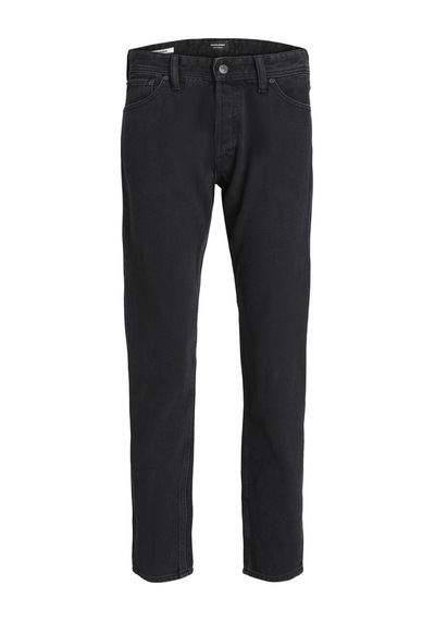 Jack & Jones Erkek Chris 912 Loose Fit Jean 12237392 Black Denim