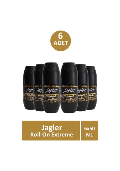 Jagler Roll-on Extreme Erkek 50 Ml 6 Adet