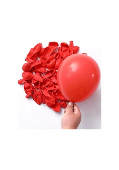 Parti Doğum Günü 23 Nisan Organizasyon Balonu 20 Adet Kırmızı