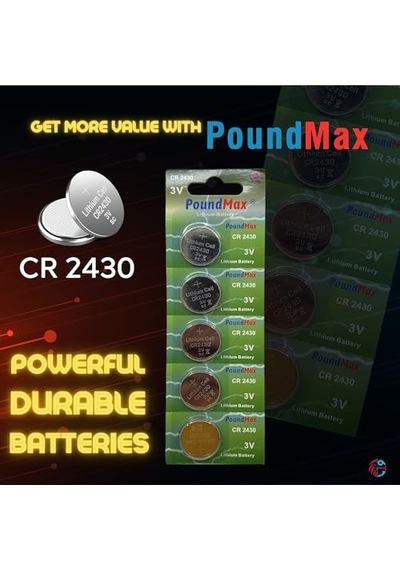 5 Adet 2430 Cr2430 Dl2430 3v Lityum Düğme Pil, Uzun Raf Ömrü, Küçük Elektronik Cihazlar İçin Uzaktan Kumandalar, Teraziler, Akıllı Ev Cihazları, Ölçüm Cihazları Ve Hesap Makineleri