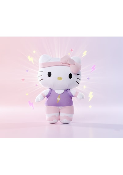 Hello Kitty Super Style Peluş Figür 20 Cm Orijinal, 4 Farklı Stil 001 - Beyaz