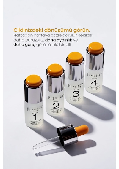 Elizabeth Arden Prevage Progressive Renewal Treatment Aşamalı Cilt Yenileyici Peeling Serum 4 x 10 ML﻿﻿