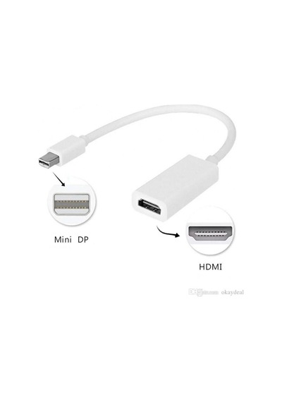 Apple Uyumlu MacBook Mini Displayport Hdmı Çıkışlı Dönüştürücü 1080p