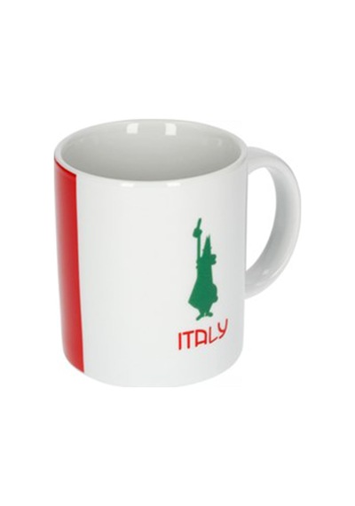 Bialetti İtalya Porselen Kupa 315 Ml Üç Renkli T099-dcmokı0033 Bialetti Renkli