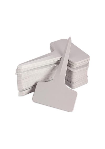 Bahçecilik Ve Kreş Etiketleme İçin 100 Parçalı 6x10cm T Şeklinde Plastik Bitki Etiketleri Diğer