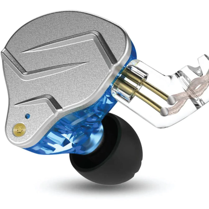 Kz Zsn Pro Mavi Mikrofonsuz 3.5mm Kulak İçi Hibrit Kulaklık Kz-zsn-pro-nomıc-bl