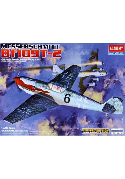 Academy 12225 1/48 Ölçek, Messerschmitt Bf 109t-2 Savaş Uçağı, Plastik Model Kiti-48842 Academy 12225 1/48 Ölçek, Messerschmitt Bf 109t-2 Savaş Uçağı, Plastik Model Kiti-48842