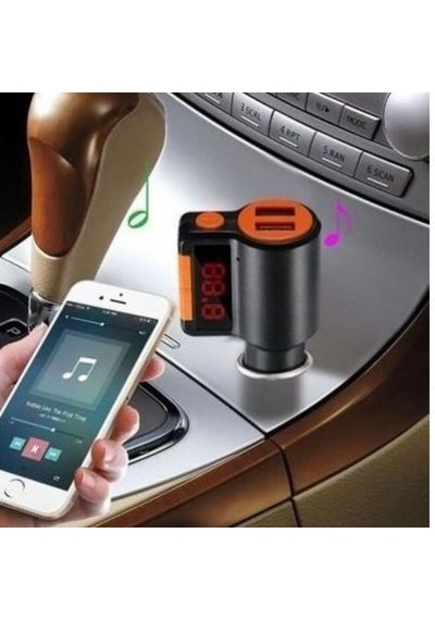 Fm Bluetooth Transmitter Çift Girişli Broad - Kcb-905