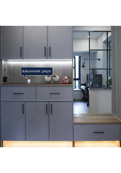 Dokunmatik 120cm Dim Edilebilir Tak Çalıştır Led Işık Mutfak, Dolap, Tezgah Altı, Duvar Dekoratif Gecelamba Beya Diğer