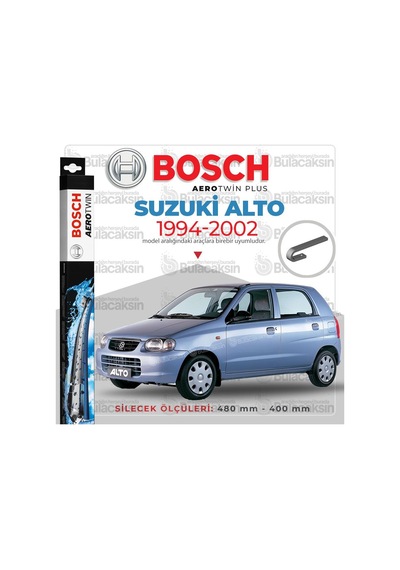 Suzuki Alto Muz Silecek Takımı 1994-2002 Bosch Aerotwin