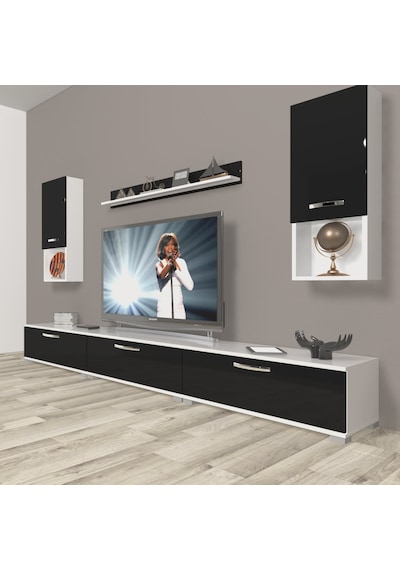 Decoraktiv Eko 270da Slm Tv Ünitesi Tv Sehpası Beyaz - Ceviz Decoraktiv Eko 270da Slm Tv Ünitesi Tv Sehpası Beyaz - Ceviz