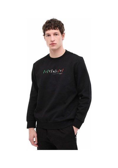 Lumberjack Ml Ranger 16ıtl1301 6fx Siyah Erkek Sweatshirt 000000000102054862 Siyah