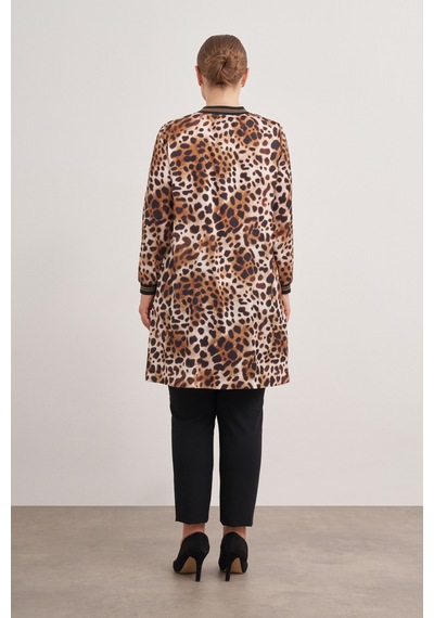 Aker 24aw15756112 Büyük Beden Tunik 24aw15756112 007 Kahverengi
