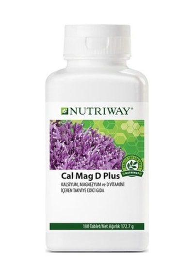 Amway Calcium Magnesium D Plus Nutriway Cal Mag 180 Tablet