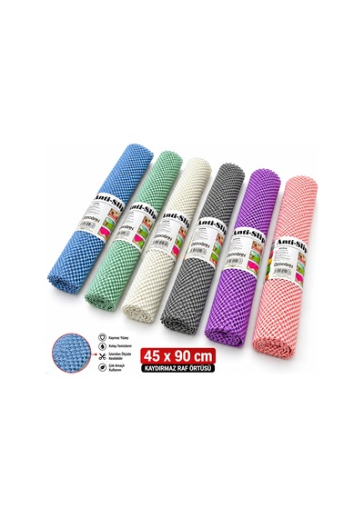 Diyarı Fırsat Ozd-1083 Halı Altı Kaydırmaz Ve Raf Örtüsü 45x90 Cm 12'li Paket