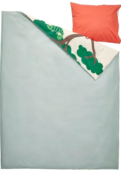 Savan Temalı Çocuk Nevresim Takımı, Çok Renkli, 150x200/50x60 Cm Renkli