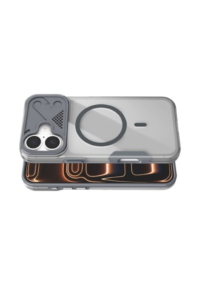 Joko Apple iPhone Uyumlu 16 Zinko Magsafe Kapak - Titan Gri Kod: 4064