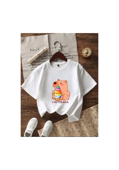 Stil-x Yeniz Sezon 3' Lü Takım Kız Çocuk Tshirt, Çok Renkli, %100 Pamuk Çok Renkli-1