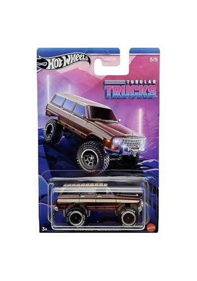 Hot Wheels Tubular Trucks 1988 Jeep Wagoneer Hrr99
