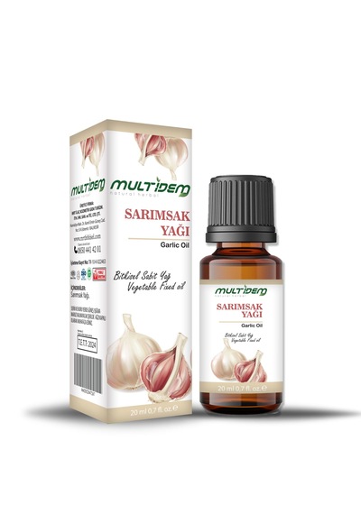 Multidem Hmd Soğuk Sıkım Sarımsak Yağı 2 x 20 ML