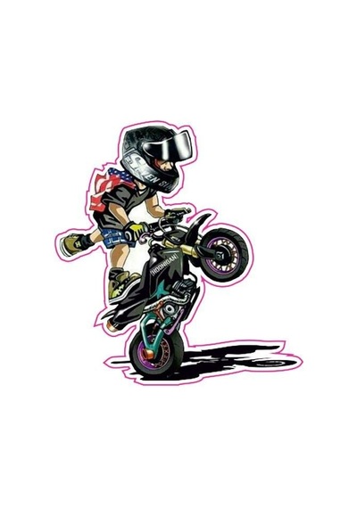 72 X 76 Mm Sticker 10'lu Standart