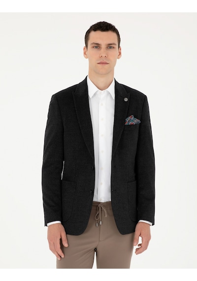 Pierre Cardin Erkek Antrasit Ceket 50296044-vr006