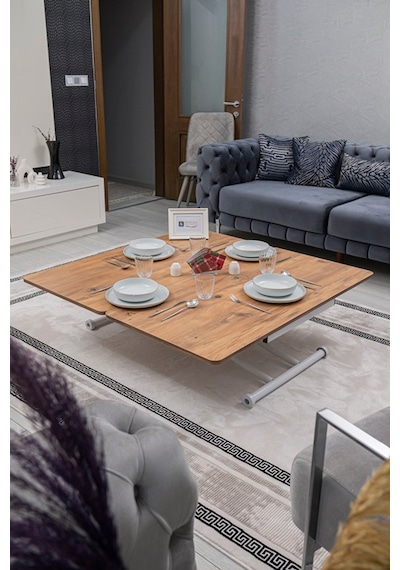 Juppo Üst Tabla Mdf Efesçam Oval Köşe Alt Beyaz İçe K