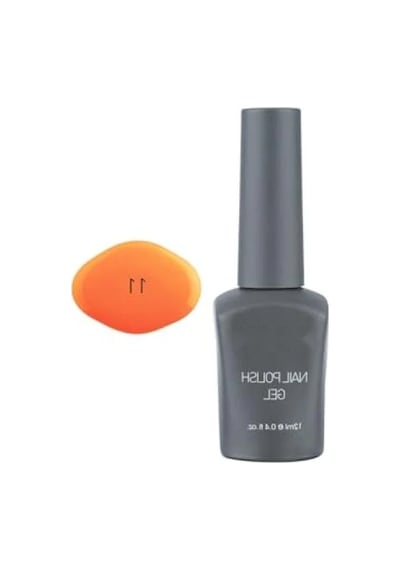 Uv Kalıcı Neon Turuncu Jel Oje, 12 Ml