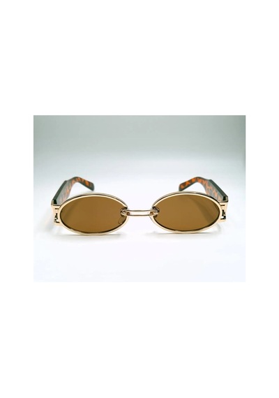 Vintage Oval Leopar Unisex Güneş Gözlüğü Leopar - 730372651 Leopar