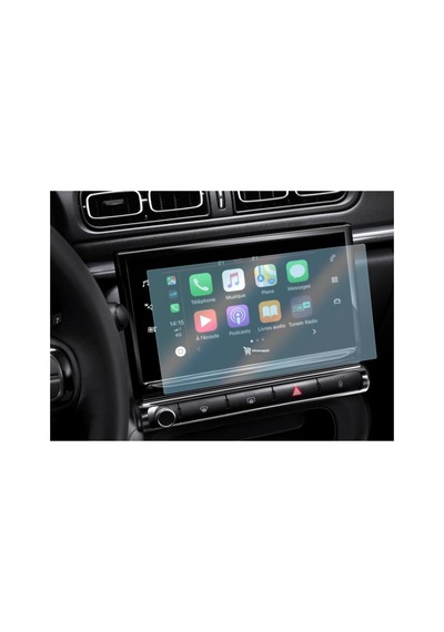 Citroen C3 Uyumlu Araç Ekran Koruyucu 7 İnç Multimedya Navigasyon 9h Nano Kırılmaz Şeffaf