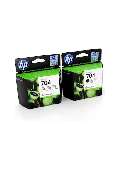 Hp 704 Cn692A / Cn693A / Siyah Ve Renkli Kartuş