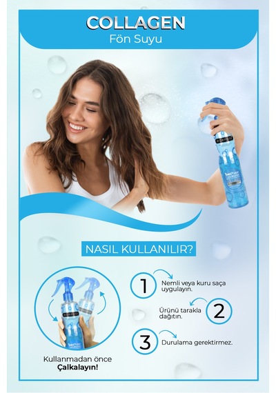 Çift Fazli Fön Suyu Collogen Nemlendirme 400 Ml