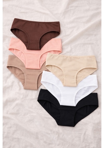 Demirsa Boutique Kadın Modal Bikini Külot 6 Lı Set Siyah Beyaz Ten Rengi Koyu Ten Somon Kahve Siyah-beyaz-ten6 Demirsa Boutique Kadın Modal Bikini Külot 6 Lı Set Siyah Beyaz Ten Rengi Koyu Ten Somon Kahve Siyah-beyaz-ten6