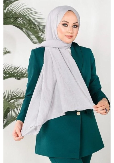 Harem Scarf İncila Şal - Gümüş