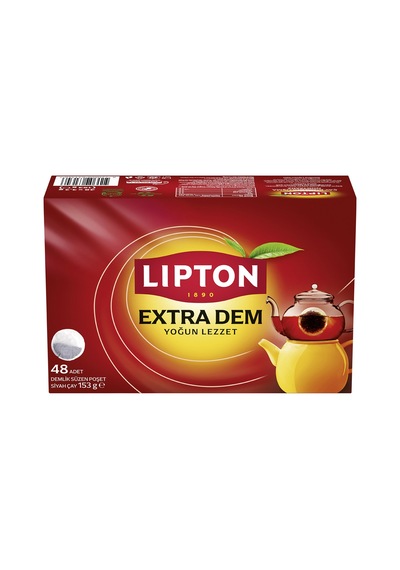 Lipton Extra Dem Demlik Poşet Çay 48'li 153 G - 5 Adet Tarı
