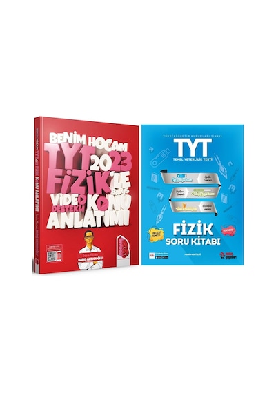 Benim Hocam 2023 Tyt Fizik Konu Ve Metin Soru Bankası Seti 2 Kitap