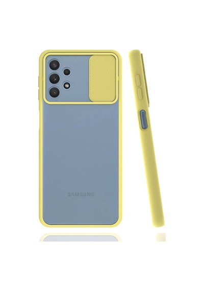 Galaxy A32 4G Kilif Sürgülü Kamera Koruma Silikon 493870388
