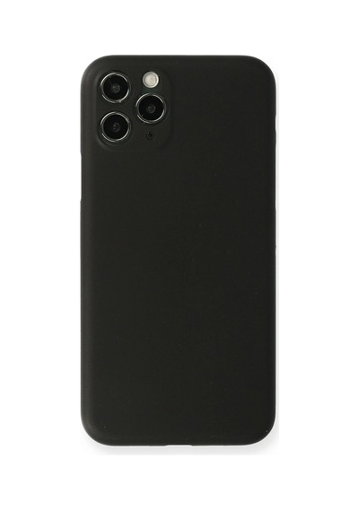 Newface - 260 - Apple iPhone Uyumlu 11 Pro Kılıf Pp Ultra İnce Kapak - Csmo-tex - - Siyah