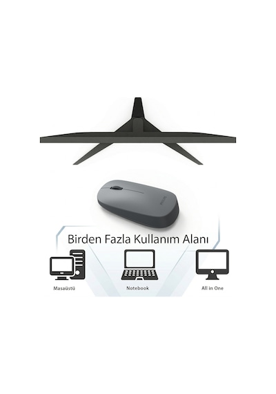 Philips SPK7438 Kablosuz 1600DPI 4 Tuşlu Optik Sessiz Mouse