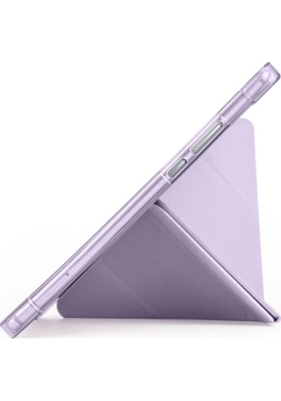 Fuchsia Honor Pad X7 8.7 İnç İle Uyumlu Kalem Bölmeli Uyku Modlu Standlı Trifolding Tablet Kılıfı Kılıf