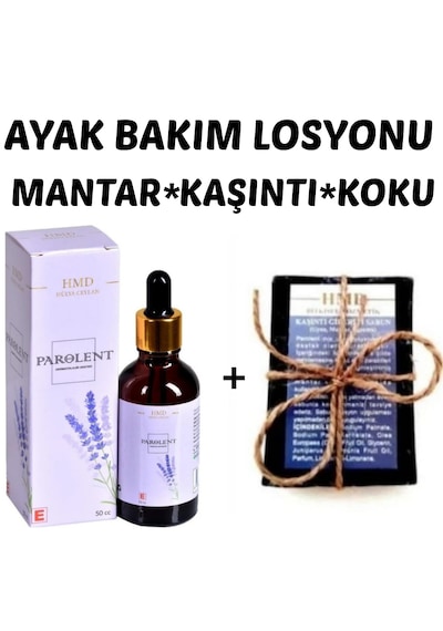 Bitkisel Ayak Bakım Losyonu 50cc+sabun Mantar-kasıntı-koku Sağlık Bakanlığı Onaylı