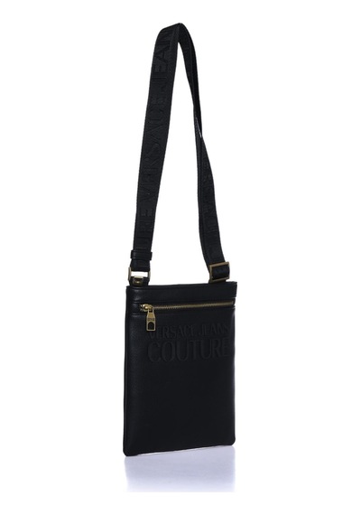 Versace Jeans Couture 74YA5B42-ZG128-899 Siyah Erkek  Omzu Çantası Siyah