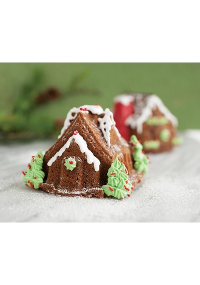 Nordicware 2'li Ev Kek Kalıbı Gümüş