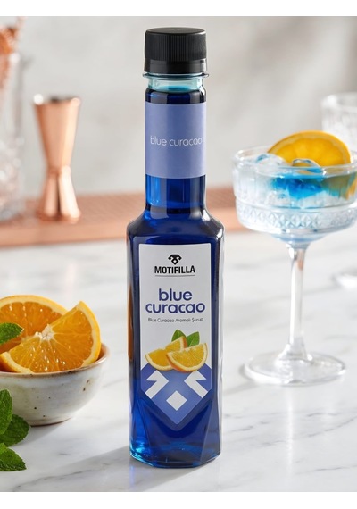 Blue Curacao Şurup 250 Ml. 350 Gr. Turunç Şurubu